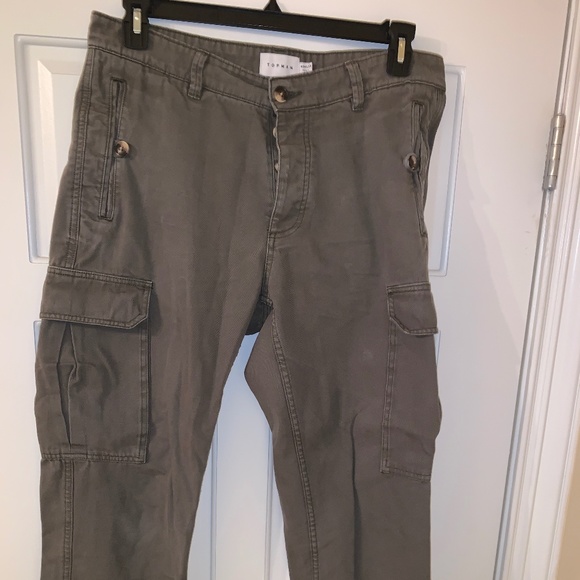 Topman Mens Cargo Pants - Picture 1 of 3